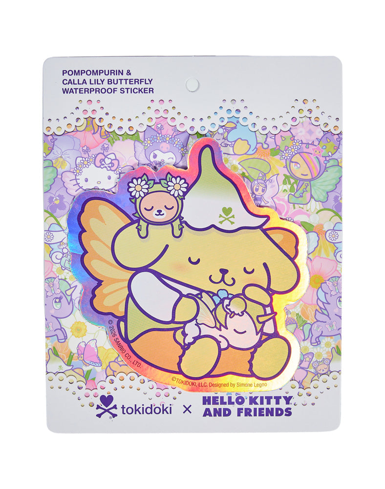 tokidoki-hello-kitty-butterfly-garden-pompompurin-sticker-01